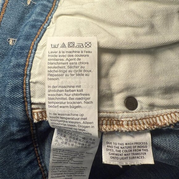 Men's 32x32 Madewell Skinny Blue Jeans Comfort Stretch - Picture 7 of 7